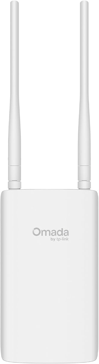 Omada EAP603-Outdoor, Punto de Acceso Exterior WiFi 6 AX1800 de Largo Alcance | Banda dual, 3200 pies cuadrados, alimentación PoE, IP65 resistente a la intemperie