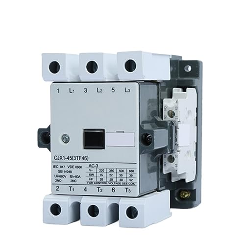 Contacteur électrique CJX1-45/22 3TF46 45A bobine AC 220V 3 pôles
