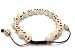 Tibetan Hand carved Skull Beads Bone Adjustable Mala Bracelet