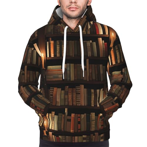 Sweat Mysterious Library imprimé original pull homme EdWal - 3