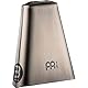 Meinl Percussion Handheld Cowbell Instrument - Mittelgroßes Aufschlagidiophon - Länge 6,5 Zoll - Stahl, Silber (STB65H)