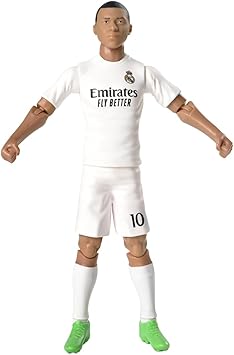 Sockers Banbo Toys Real Madrid CF Kylian Mbappe 8 Collectible Soccer Action Figure