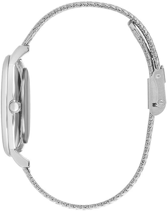 Lee Cooper LC07401.320 Ladies Silver Watch with White Dial