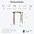 All Things Cedar PA96 Garden Arbor | 6-Ft Handcrafted Wooden Trellis for Climbing Plants Outdoor | Cedar Wedding Arches for Ceremony | Easy Assembly, Weather Resistant (71x35x87)