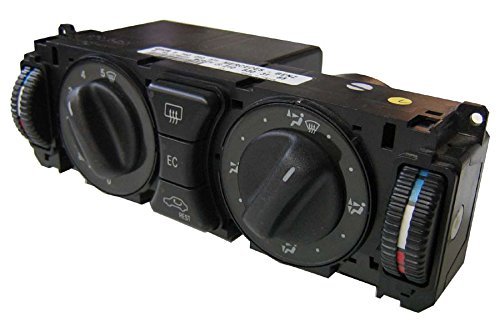PROGRAMA Black Push Button Climate Control Unit (Rebuilt) 2108303185