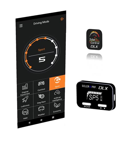 DLX525 BT Throttle Controller for Corvette 7 (2014-2019) Black Anodized C7-SE0525-TC 2*1.25*0.25inch