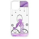 Hakuba Character Mode PCM-IP12-7958 iPhone 12 Pro Case, Magia Record Magical Girl Madoka Magica Gaiden, Deep Moon Felicia 6.1-Inch Compatible, Wireless Charging, Lightweight, Thin, iPhone Cover, Clear