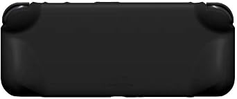 Game Console Anti-Fall Shockproof Shell Skin Silicone Grip for AYANEO Pocket S (Black)