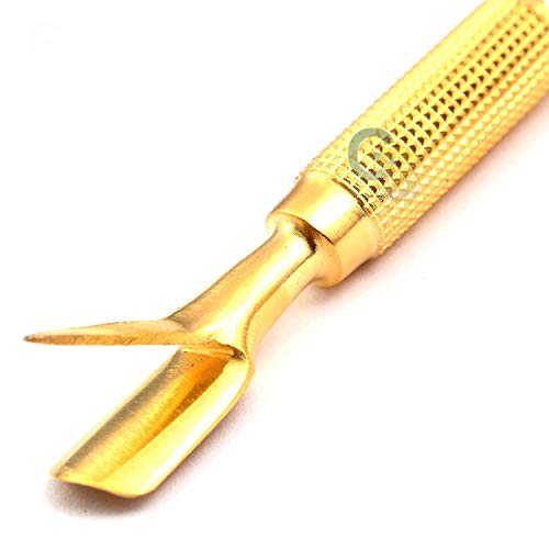 Laja Imports Nail Cuticle Pusher Remover Stainless Steel for Educational Use
