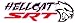Hellcat SRT Decal 8" fast from the United States