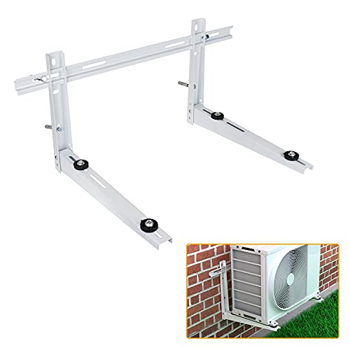 LBG Products Mini Split Wall Mounting Bracket,Air Conditioner Support Bracket for 9000-18000 Btu,Ductless Heat Pumps,HVAC Systems,Compressors,Air Conditioner Units Support up to 350lbs