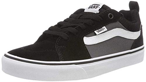 Vans Filmore, Zapatillas Hombre, Suede Canvas Black Pewter, 42.5 EU