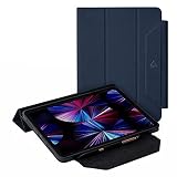 Adonit Trifold Case Compatible with iPad Pro 11 Inch 2021 (5th Generation), Magnetic Stand Case with