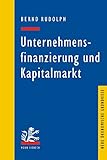 Unternehmensfinanzierung und Kapitalmarkt