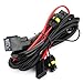 Innovited Universal Relay Wiring Harness for All HID H1, H3, H4, H7, H8, H9, H10, H11, H13, 9004, 9005, 9006, 9007, 5202, 880, 884