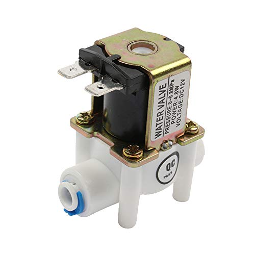 Beduan 12V 1/4" Inlet Water Solenoid Valve Normally Closed For Ro Reverse Osmosis Pure System #TOP3