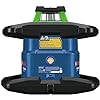 BOSCH GRL4000-90CHVK REVOLVE 18V Connected Green-Beam Self-Leveling Horizontal/Vertical Rotary Laser Kit, Includes CORE18V 4 Ah Battery & Charger, Tripod, Rod, Receiver, Carrying Case, Accessories