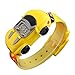 Produktbild Nalkusxi Auto-Spielzeugmädchenkinderelektronische Uhr Nette Männliche Und Studentinuhr (Color : Yellow)
