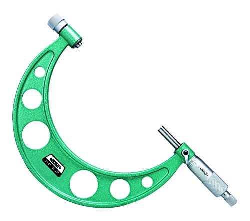 Micromètre extérieur 2-6 pouces INSIZE 3206-61 outil de mesure mécanique de précision 0.0001 pouce