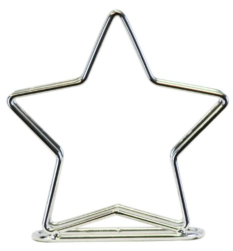 Star Napkin Holder Rustic Chrome