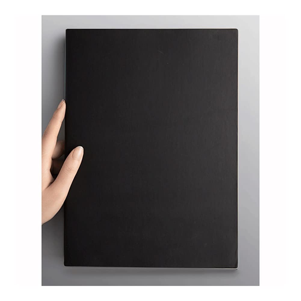 Carnets et journaux Notebook, épaississant Journal de Grille, A4 Classic Large Diary, Une Surface de Cuir Souple exquise, utilisée pour Le Bureau, la Maison et l'école étudiant en Commerce