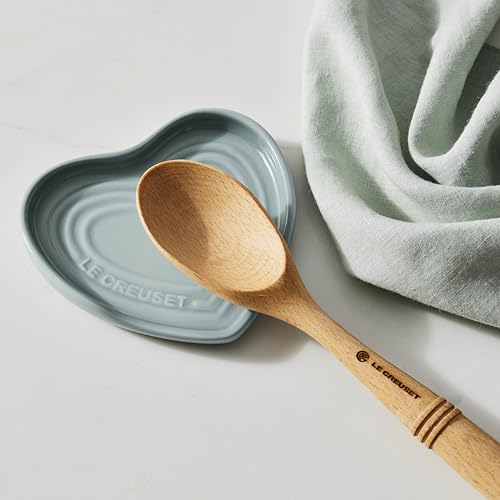 Le Creuset Stoneware Heart Shaped Spoon Rest, 5", Cerise by Le Creuset - Image 3