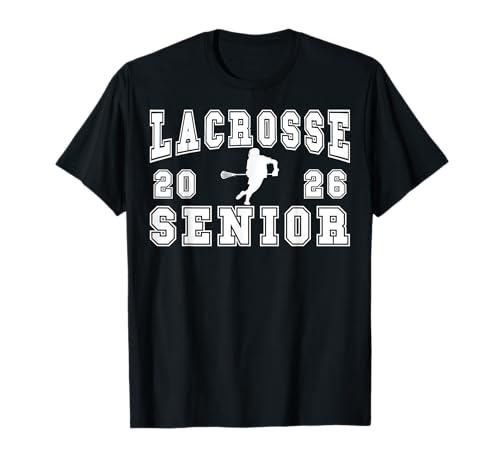 Lacrosse Senior Night Lacrosse Senior 2026 Graduación 1 Camiseta