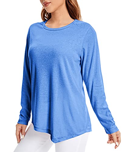 Xpenyo Women Loose Sweatshirt Crew Neck Long Sleeve Tops Basic Jumper Tunic Blouse Shirts Plus Size Tops for Winter Ocean Blue L steampunk buy now online Xpenyo Women Loose Sweatshirt Crew Neck Long Sleeve Tops Basic Jumper Tunic Blouse Shirts Plus Size Tops for Winter Ocean Blue L steampunk buy now online