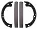 Wagner Z811 Parking Brake Shoe Set, Rear