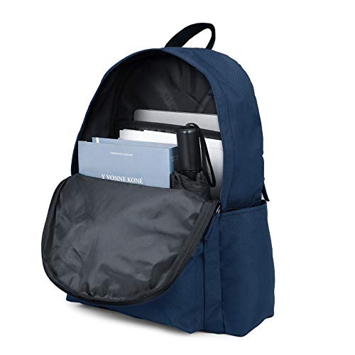 Vorspack Backpack Lightweight Backpack for College Travel Work for Men and Women - Navy by Vorspack - Image 5