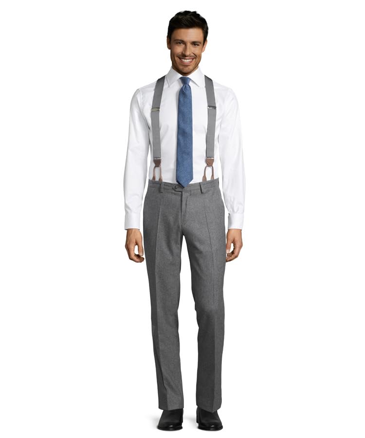 Image of Oliver Wicks Albert Thurston Suspenders for Men, Handmade in England, Premium Quality