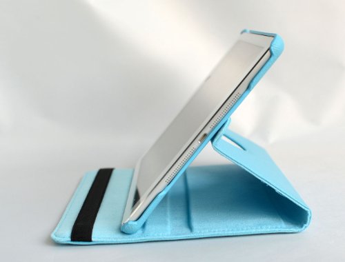 Flyorigin iPad Case 9.7 Inch Cover Case for iPad 6(6th iPad 2018) / iPad 5(5th iPad 2017) and iPad Air 1 / iPad Air 2 360 Degree Rotation Smart Sleep Wake iPad Cover - Image 3