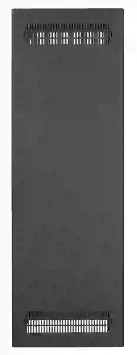 Generic Lowell LFR-3522-LRD LFR Series 35U x 22 Inches Deep Fixed Rail AV Rack without Rear Door; Solid Top with Vents; Welded Sides with Vents; 1-Pair Fixed-Position Front Rails Tapped 10-32