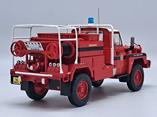 Réplica coleccionable ACMAT TPK 4-35-C CCFM 1985 con acabado prémium Sécurité Civile para vitrina 2