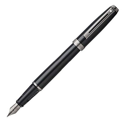 SHEAFFER シェーファー 万年筆 M 中字 プレリュード N0914450 グロスブラックラッカー 両用式 正規輸入品