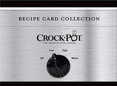 recipe tin box - Crockpot Recipe Card Tin