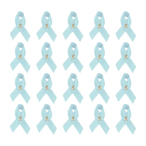 Image of 1 /2 /5 /10 /25 /50 /100pcs Satin Awareness Ribbon Pins (Pick your color), for Cancer & Disease Awareness, Bulk Quantities for Fundraising, Events, Gift Giving