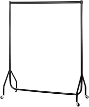 The Shopfitting Shop Heavy Duty Clothes Rail Garment Rail 4ft Long x 5ft High Metal Storage Hanging Rack