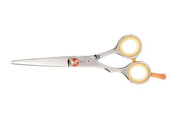Cricket Centrix Roc-It Dog RL 575 5.75 Lefty Professional Stylist Barber Hair Cutting Shear Precision Cast Convex Blade Scissor Offset Grip, Left Handed