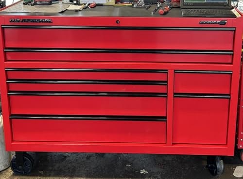 Professional Industrial 11 Drawer Rolling Tool Cabinet Double Bank Roller Cabinet Storage Cart 56 inch Series 3