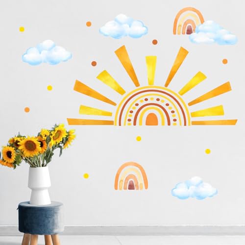 Mfault Boho Sunshine Vinilos Decorativos de Pared miniatura 4