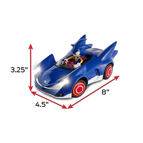 Sonic Carro Sonic RC 7 Funções com Luzes MOD 1