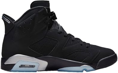 Jordan Mens Air 6 DX2836 001 2022 - Size 12, Black/Chrome