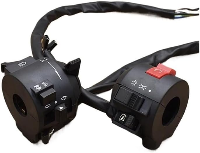 Motorcycle Handlebar Switch Horn Turn Signal Fog Lamp Light Start Controller Buttons For CBT 125 150 250