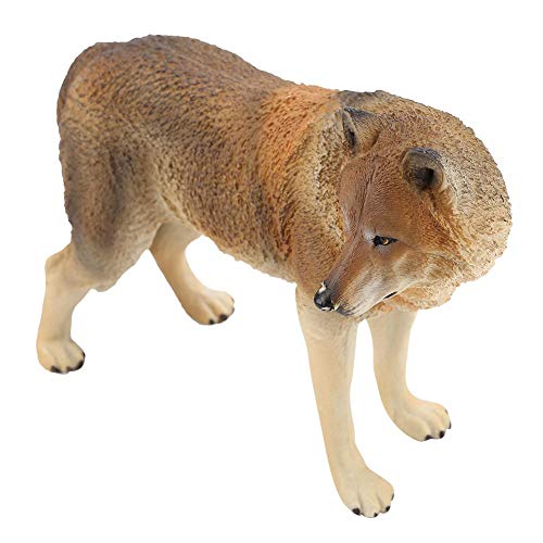 Wolf Figur Spielzeug Simulation Wildlife Tier Modell Spielzeug Zoo Tiere Modell Action Figuren Spielsets für Kinder Bildung Collectibles Home Decor(2#)