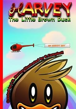 Paperback Harvey The Little Brown Duck 2017: You Can Do It! Book