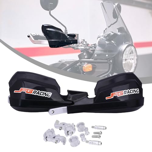 Paramani Moto,Protezione Manubrio Manopole Paramano Alluminio per Moto Strada...