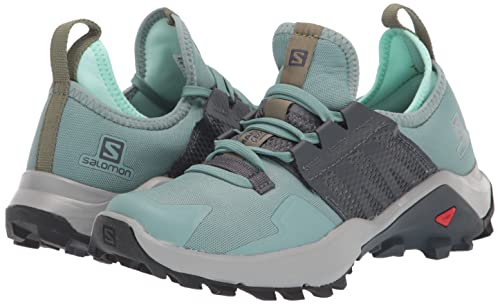 Salomon Madcross W Trail Running Feminino, Treliças/tinta da Índia/mandioca, 7.5