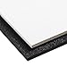 Source One Premium 1/8 Inches Black or White Textured ABS Acrylic Plexi Sheet (24 x 48, Black)