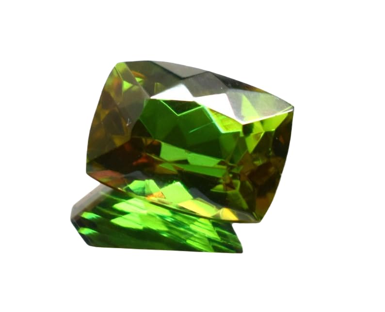 Alexandrite naturelle en coussin à offrir pour la création de bijoux